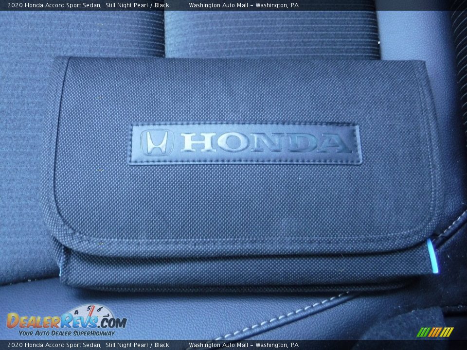 2020 Honda Accord Sport Sedan Still Night Pearl / Black Photo #28