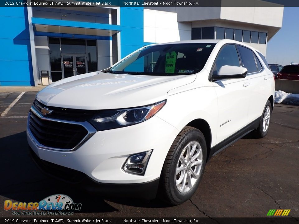 2019 Chevrolet Equinox LT AWD Summit White / Jet Black Photo #2