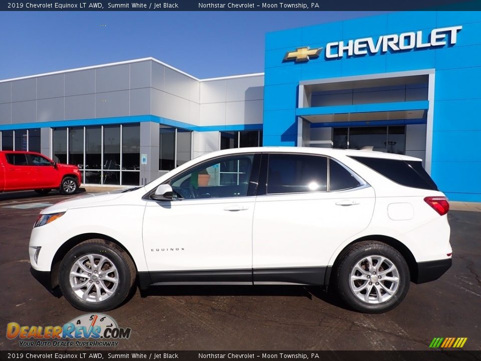 2019 Chevrolet Equinox LT AWD Summit White / Jet Black Photo #3