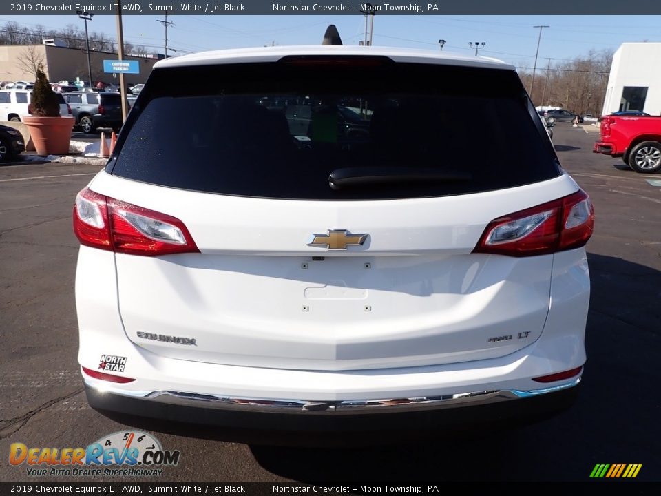 2019 Chevrolet Equinox LT AWD Summit White / Jet Black Photo #6