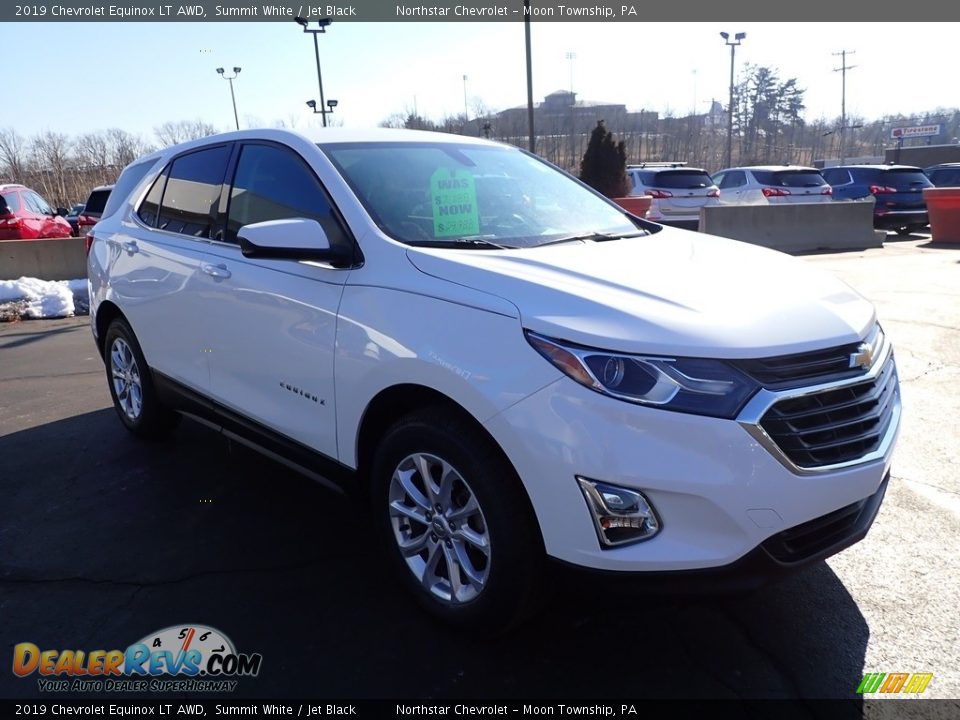 2019 Chevrolet Equinox LT AWD Summit White / Jet Black Photo #11