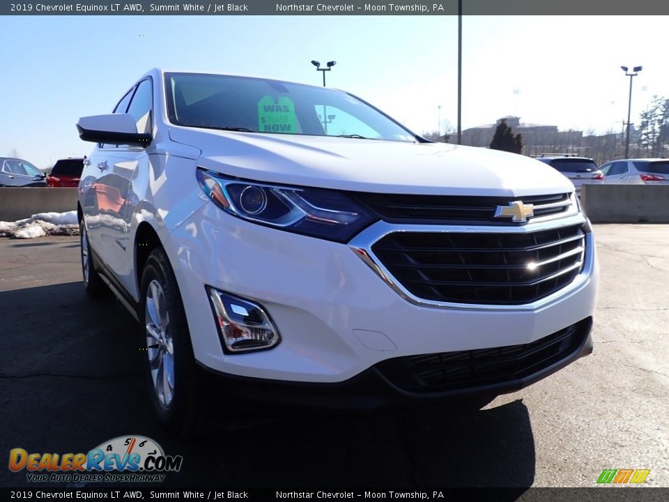 2019 Chevrolet Equinox LT AWD Summit White / Jet Black Photo #12