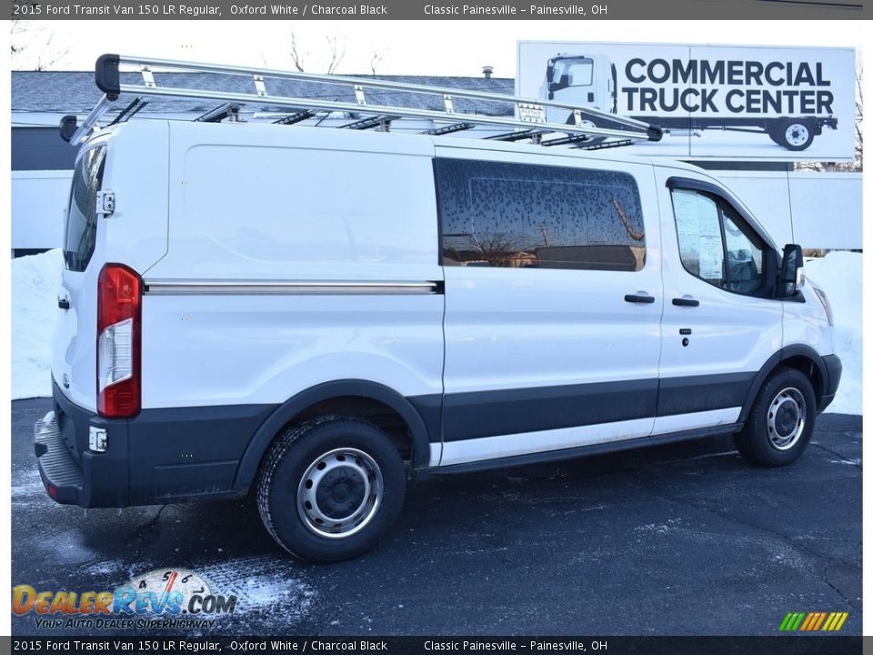 2015 Ford Transit Van 150 LR Regular Oxford White / Charcoal Black Photo #2