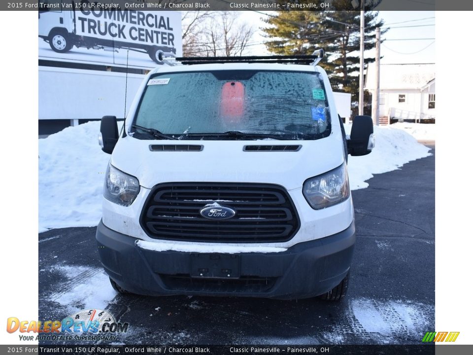 2015 Ford Transit Van 150 LR Regular Oxford White / Charcoal Black Photo #4