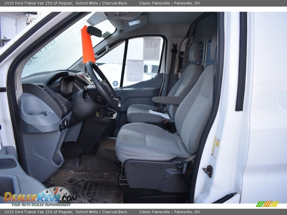 2015 Ford Transit Van 150 LR Regular Oxford White / Charcoal Black Photo #6