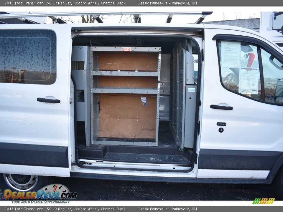 2015 Ford Transit Van 150 LR Regular Oxford White / Charcoal Black Photo #8