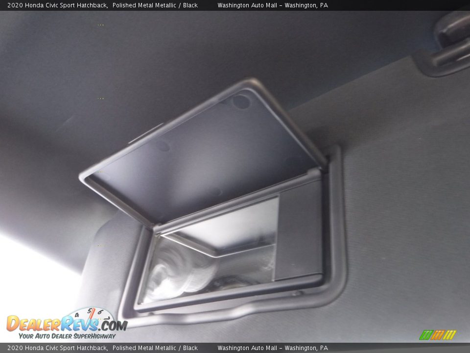 2020 Honda Civic Sport Hatchback Polished Metal Metallic / Black Photo #23