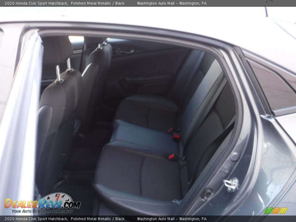 2020 Honda Civic Sport Hatchback Polished Metal Metallic / Black Photo #25