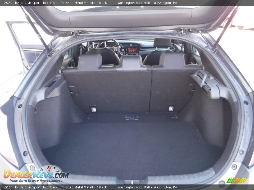 2020 Honda Civic Sport Hatchback Polished Metal Metallic / Black Photo #26