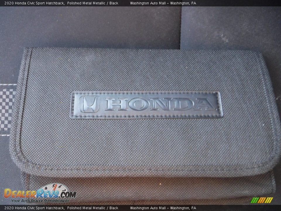 2020 Honda Civic Sport Hatchback Polished Metal Metallic / Black Photo #27