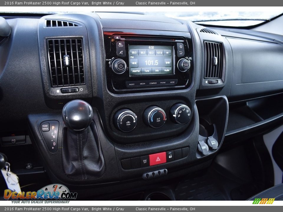 Controls of 2016 Ram ProMaster 2500 High Roof Cargo Van Photo #11