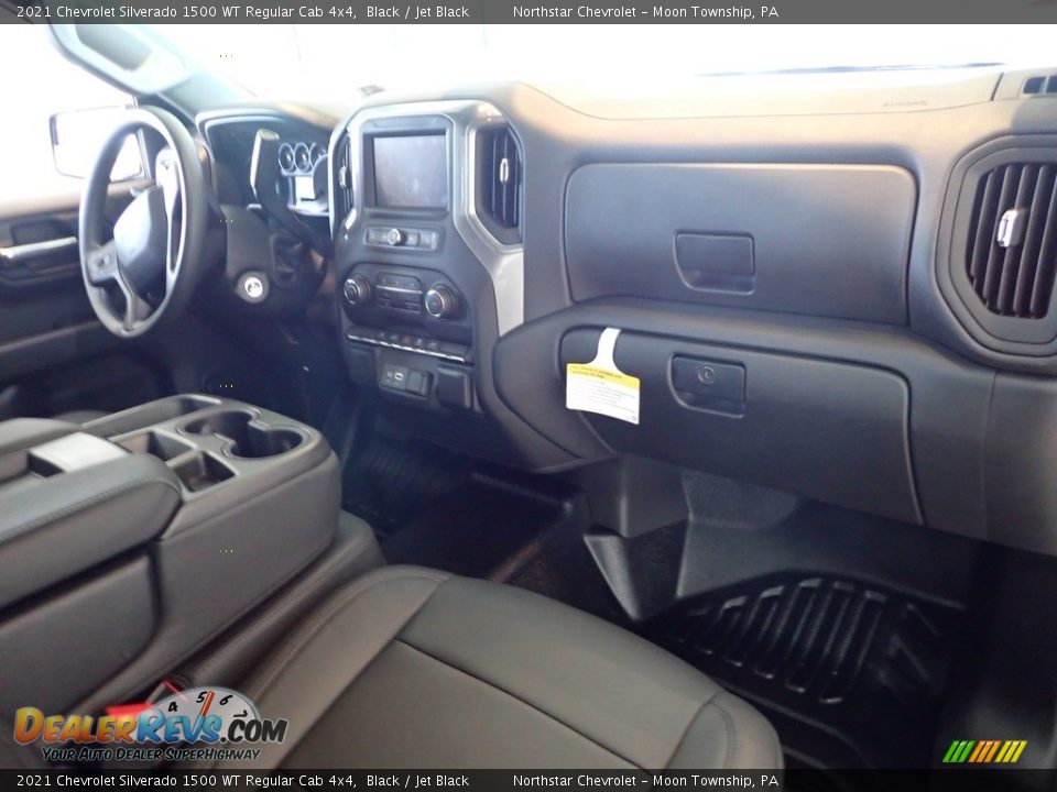 Dashboard of 2021 Chevrolet Silverado 1500 WT Regular Cab 4x4 Photo #11