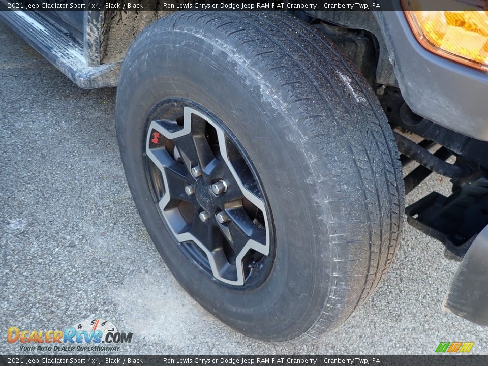 2021 Jeep Gladiator Sport 4x4 Black / Black Photo #5
