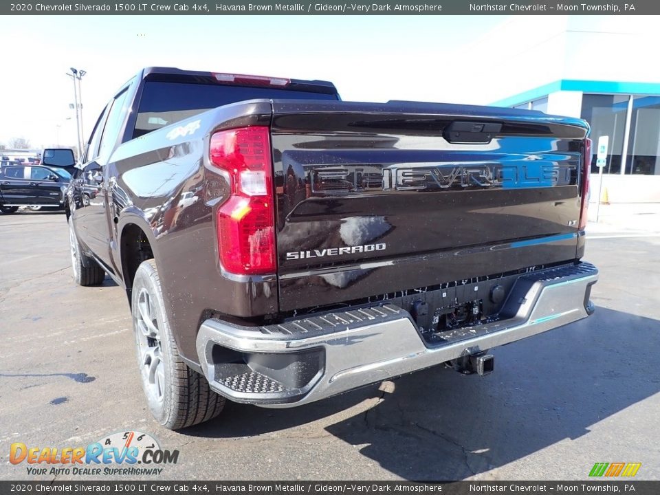2020 Chevrolet Silverado 1500 LT Crew Cab 4x4 Havana Brown Metallic / Gideon/­Very Dark Atmosphere Photo #5