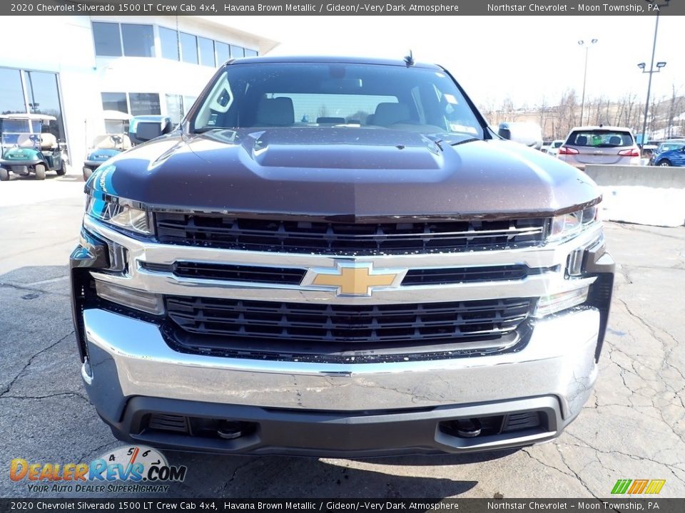 2020 Chevrolet Silverado 1500 LT Crew Cab 4x4 Havana Brown Metallic / Gideon/­Very Dark Atmosphere Photo #12