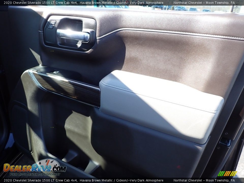 2020 Chevrolet Silverado 1500 LT Crew Cab 4x4 Havana Brown Metallic / Gideon/­Very Dark Atmosphere Photo #16