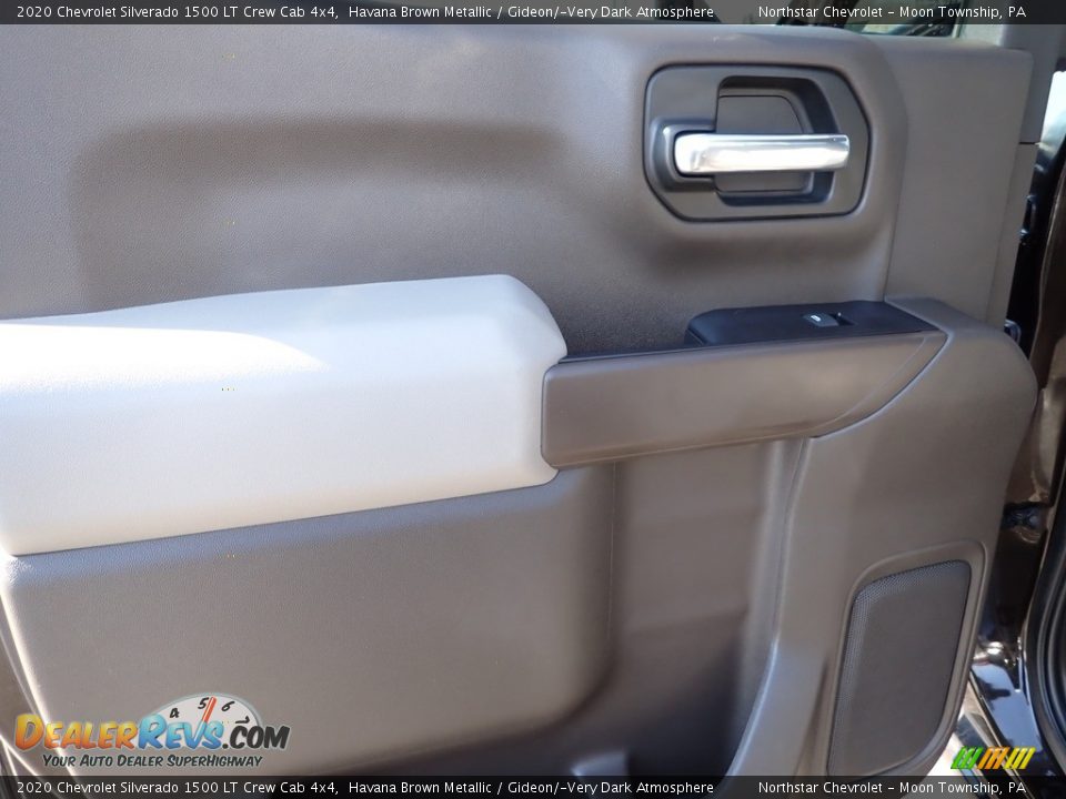 2020 Chevrolet Silverado 1500 LT Crew Cab 4x4 Havana Brown Metallic / Gideon/­Very Dark Atmosphere Photo #24