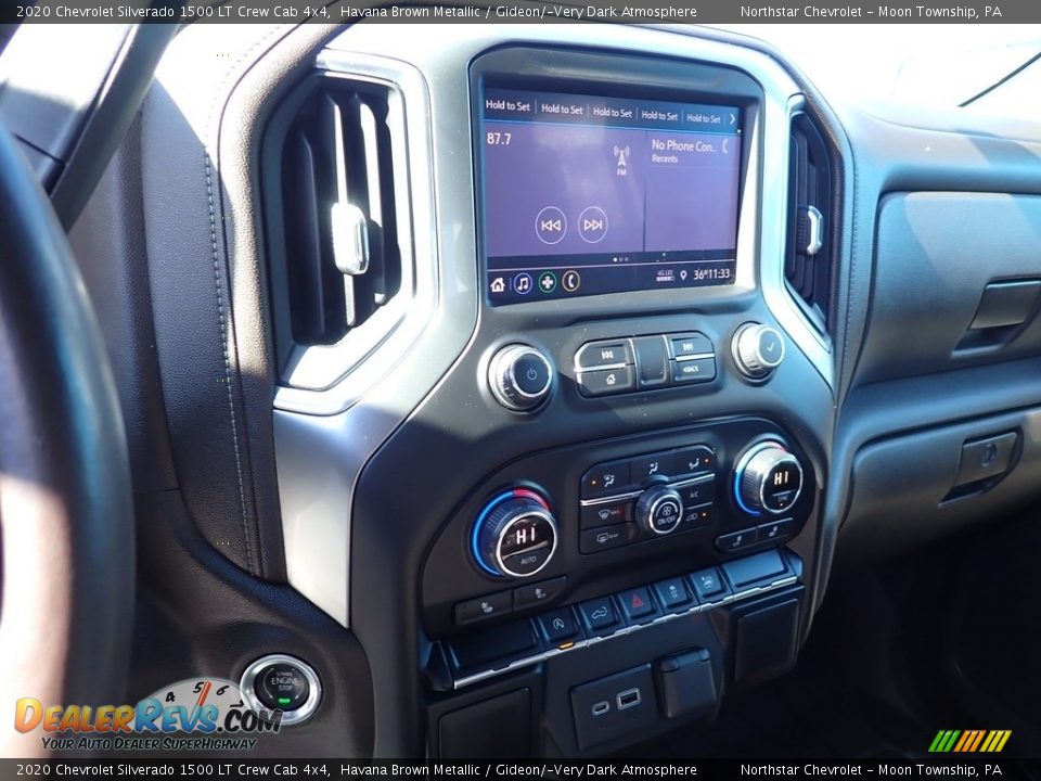 2020 Chevrolet Silverado 1500 LT Crew Cab 4x4 Havana Brown Metallic / Gideon/­Very Dark Atmosphere Photo #27