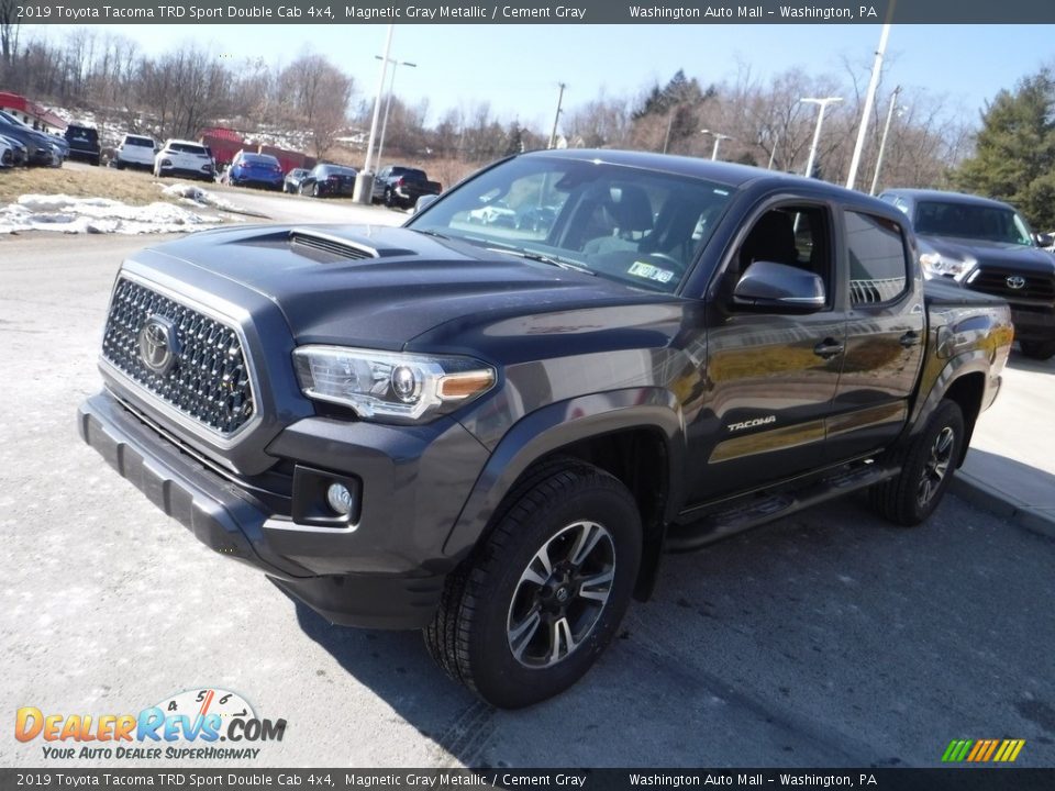 2019 Toyota Tacoma TRD Sport Double Cab 4x4 Magnetic Gray Metallic / Cement Gray Photo #13