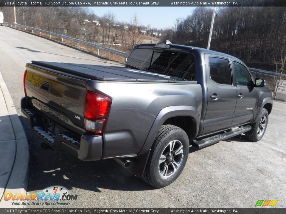 2019 Toyota Tacoma TRD Sport Double Cab 4x4 Magnetic Gray Metallic / Cement Gray Photo #20