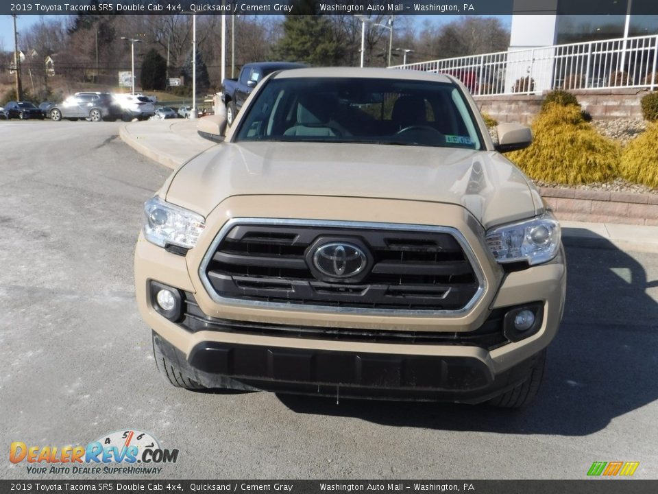 2019 Toyota Tacoma SR5 Double Cab 4x4 Quicksand / Cement Gray Photo #11