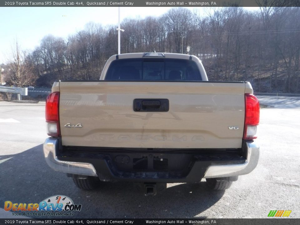 2019 Toyota Tacoma SR5 Double Cab 4x4 Quicksand / Cement Gray Photo #16