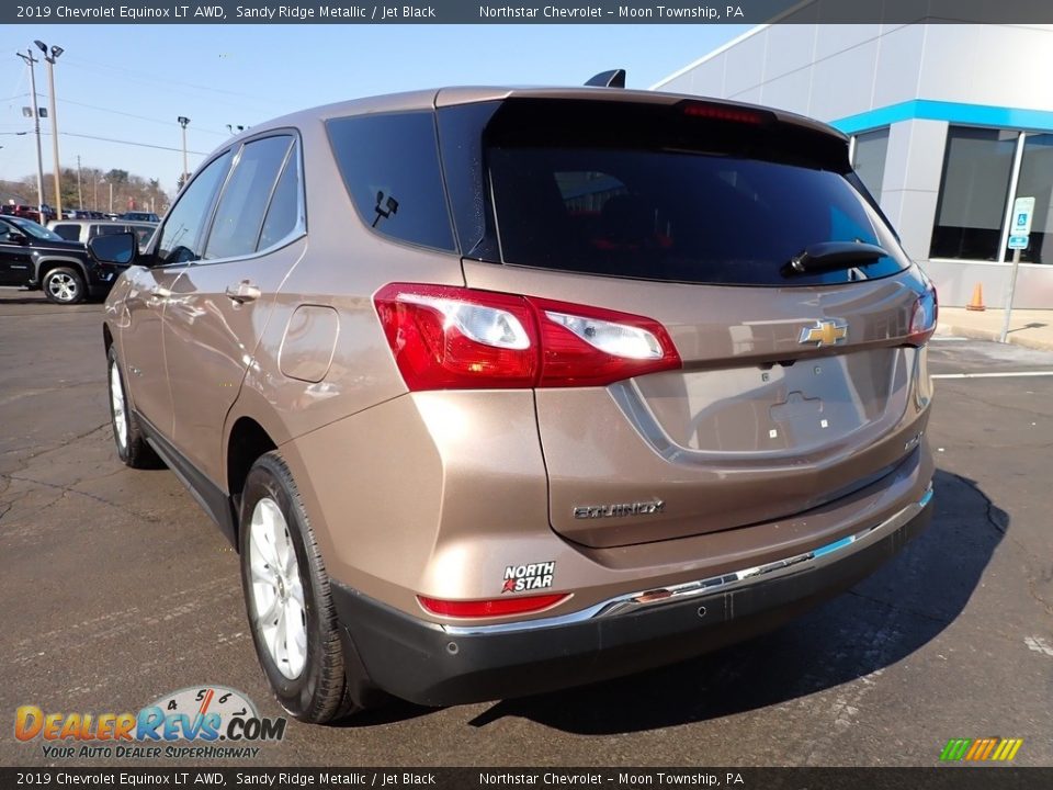 2019 Chevrolet Equinox LT AWD Sandy Ridge Metallic / Jet Black Photo #5