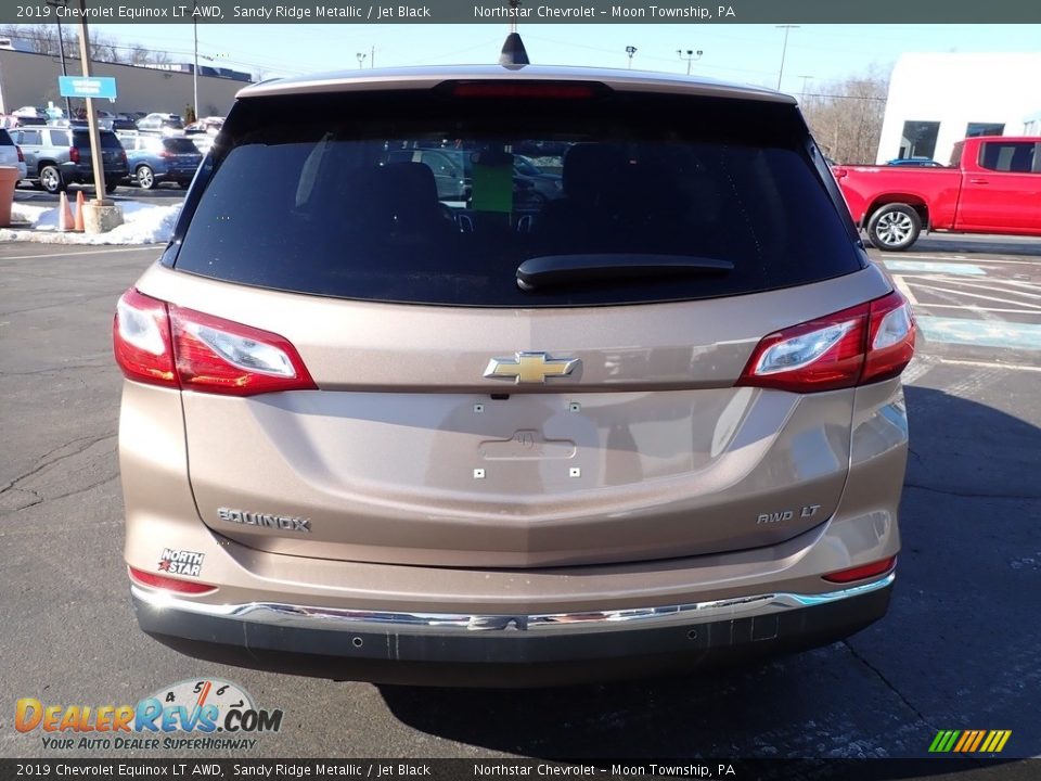 2019 Chevrolet Equinox LT AWD Sandy Ridge Metallic / Jet Black Photo #6