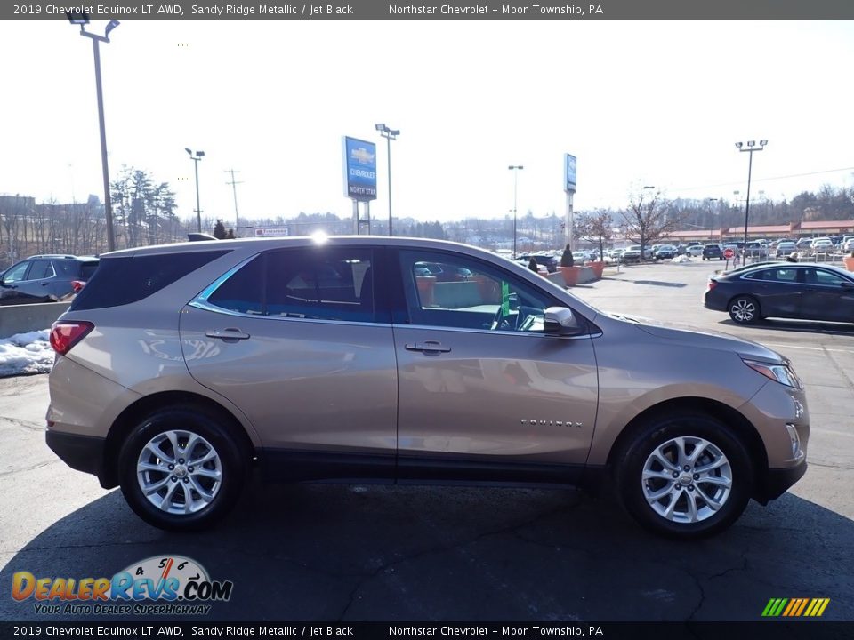 2019 Chevrolet Equinox LT AWD Sandy Ridge Metallic / Jet Black Photo #10