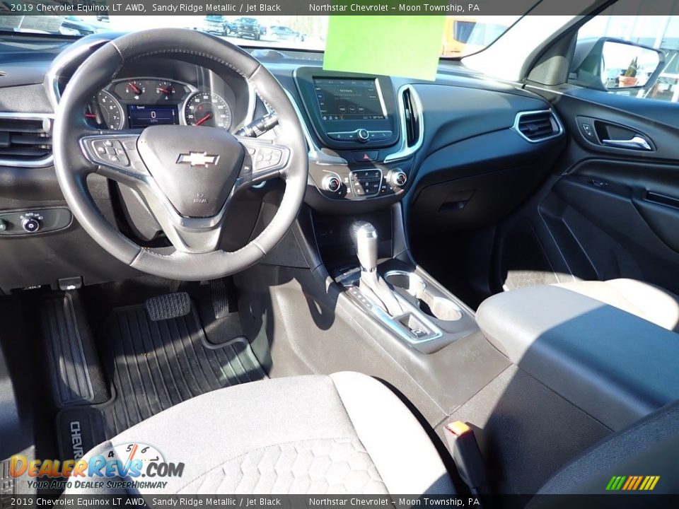 2019 Chevrolet Equinox LT AWD Sandy Ridge Metallic / Jet Black Photo #22