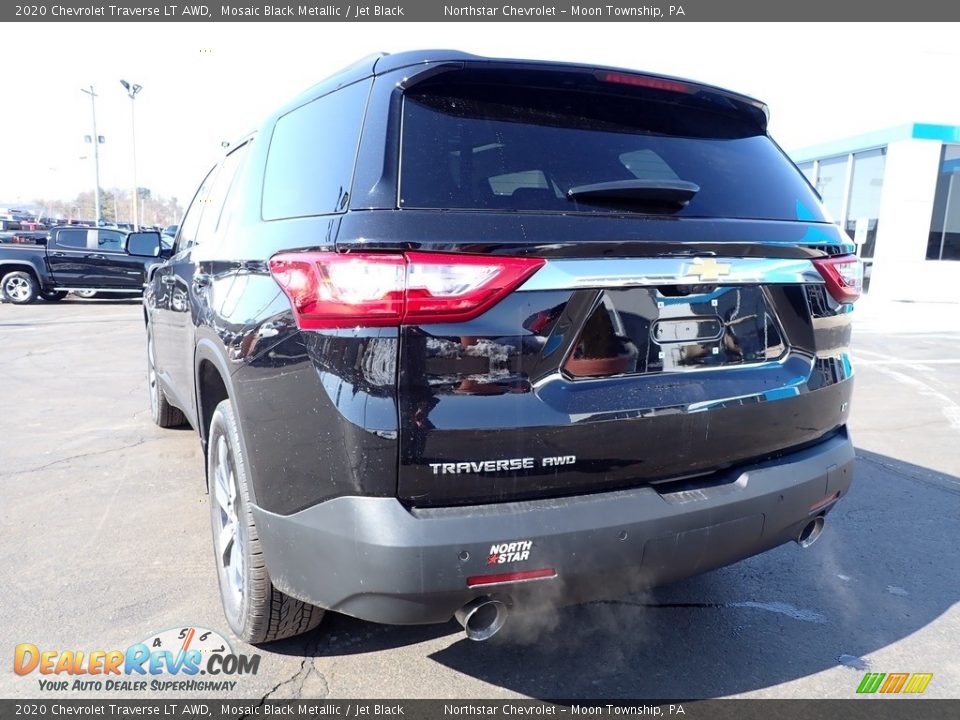 2020 Chevrolet Traverse LT AWD Mosaic Black Metallic / Jet Black Photo #5