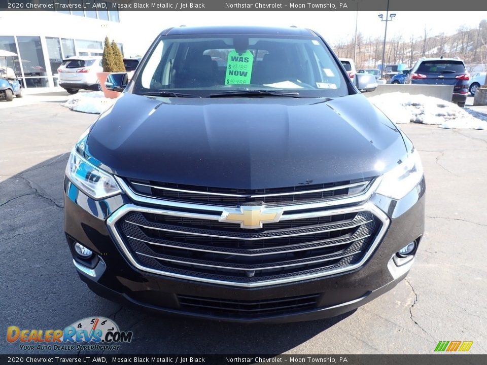 2020 Chevrolet Traverse LT AWD Mosaic Black Metallic / Jet Black Photo #13