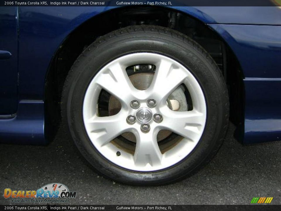2006 Toyota Corolla XRS Indigo Ink Pearl / Dark Charcoal Photo #10