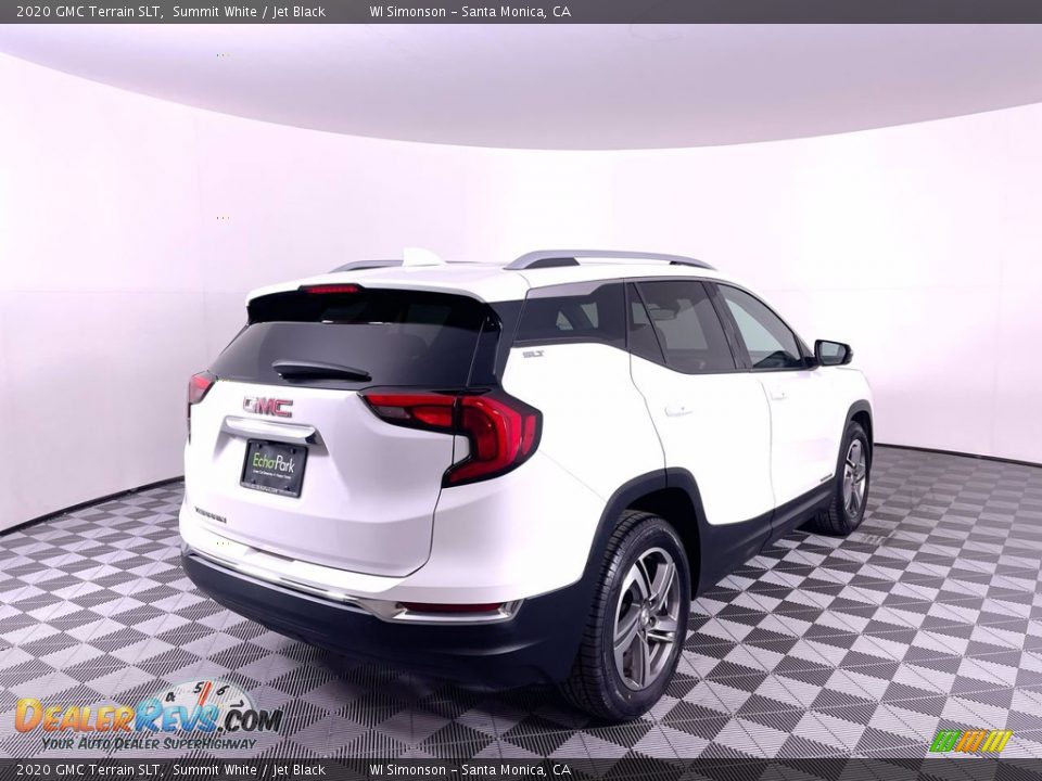 2020 GMC Terrain SLT Summit White / Jet Black Photo #7