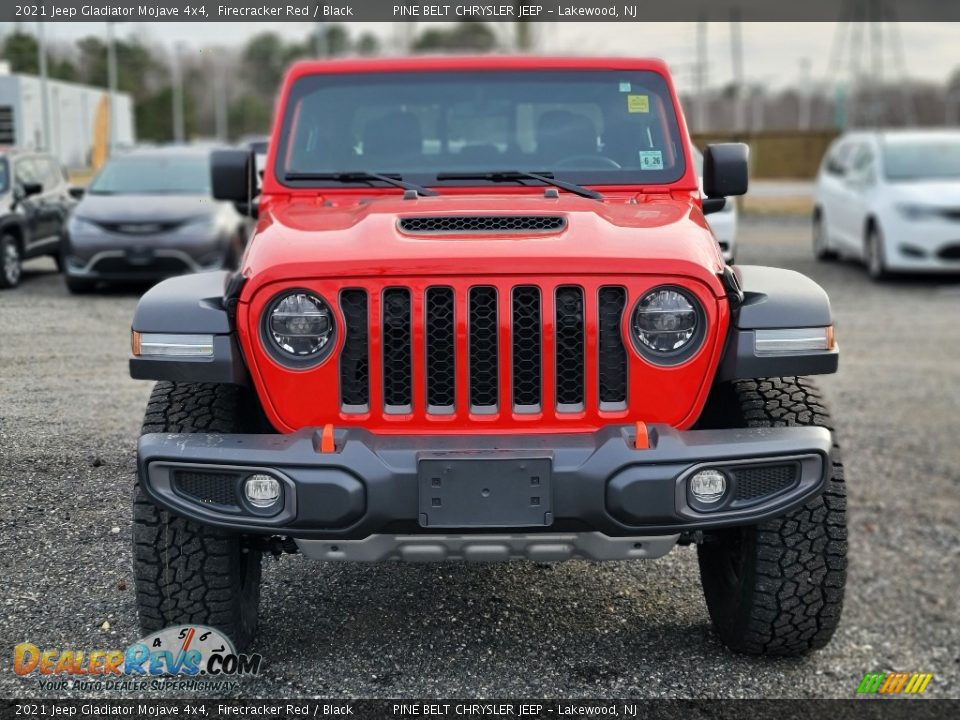 2021 Jeep Gladiator Mojave 4x4 Firecracker Red / Black Photo #2