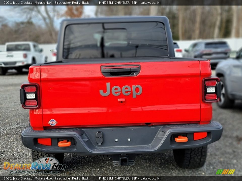 2021 Jeep Gladiator Mojave 4x4 Firecracker Red / Black Photo #4