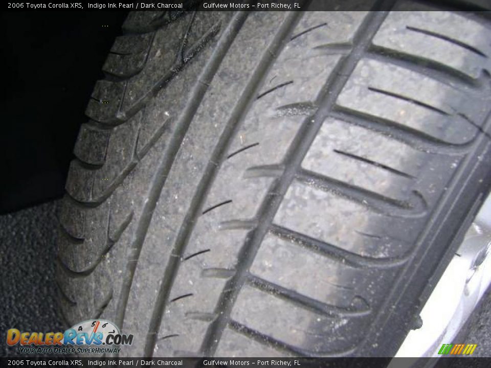 2006 Toyota Corolla XRS Indigo Ink Pearl / Dark Charcoal Photo #11