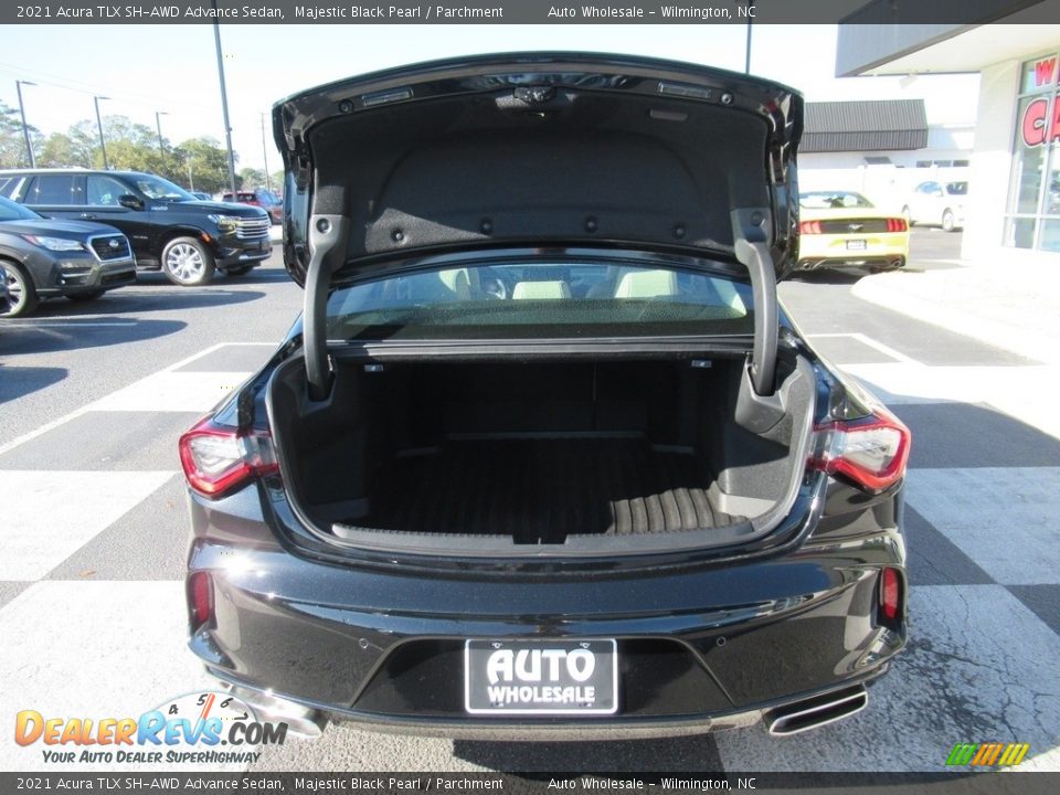 2021 Acura TLX SH-AWD Advance Sedan Majestic Black Pearl / Parchment Photo #5