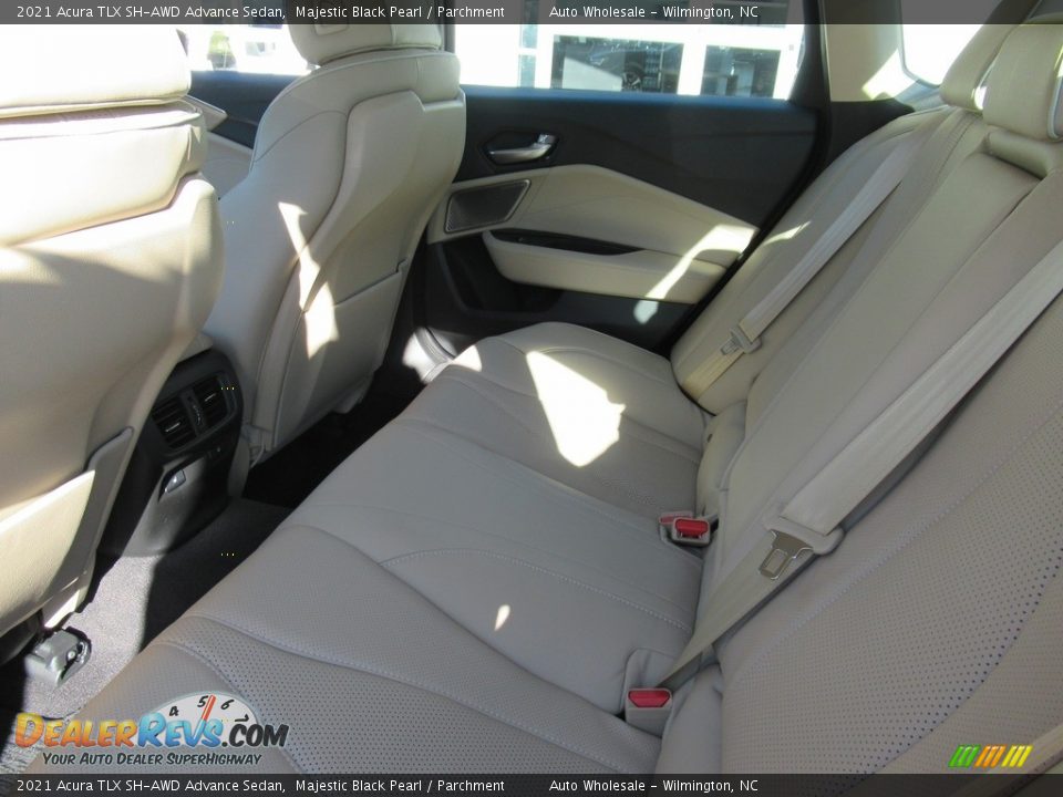 Rear Seat of 2021 Acura TLX SH-AWD Advance Sedan Photo #12