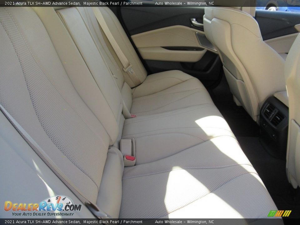 Rear Seat of 2021 Acura TLX SH-AWD Advance Sedan Photo #14