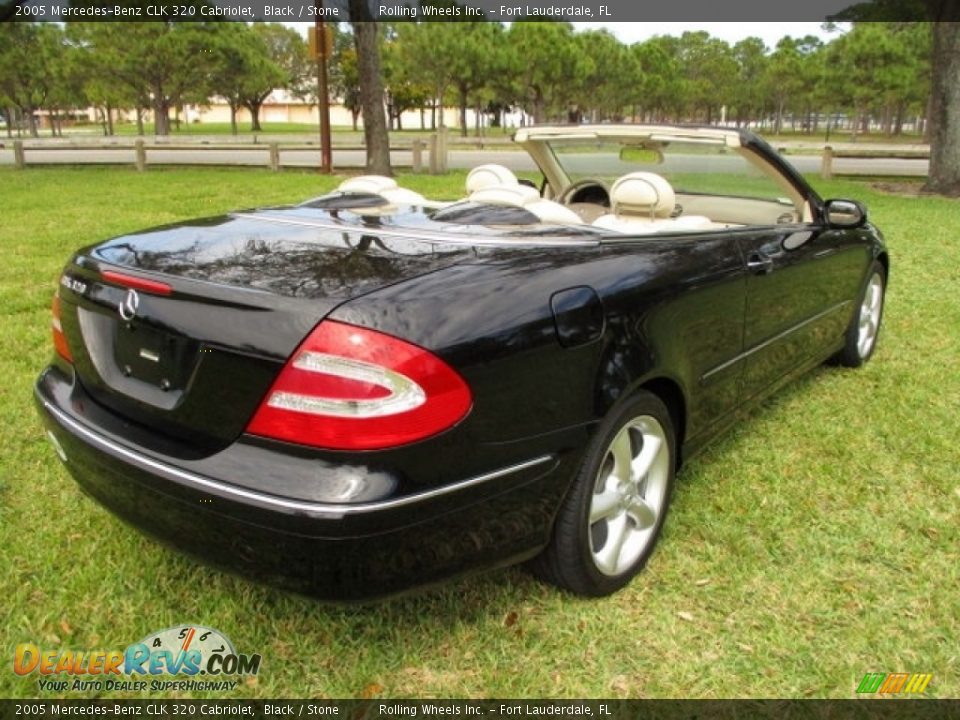 Black 2005 Mercedes-Benz CLK 320 Cabriolet Photo #1