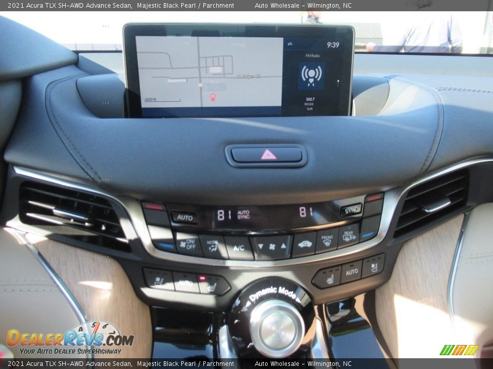 2021 Acura TLX SH-AWD Advance Sedan Majestic Black Pearl / Parchment Photo #17