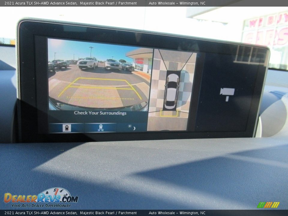 2021 Acura TLX SH-AWD Advance Sedan Majestic Black Pearl / Parchment Photo #18