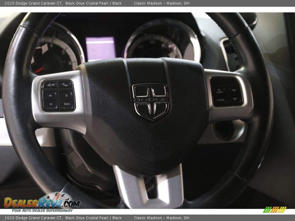 2020 Dodge Grand Caravan GT Black Onyx Crystal Pearl / Black Photo #7