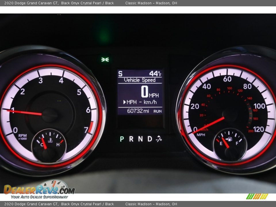 2020 Dodge Grand Caravan GT Black Onyx Crystal Pearl / Black Photo #8