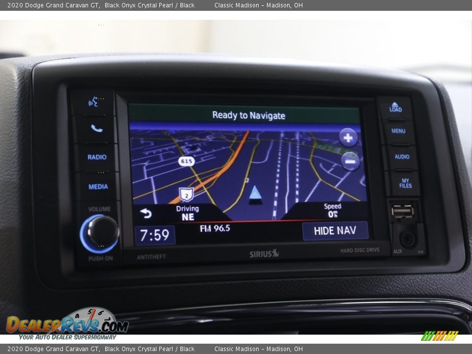 2020 Dodge Grand Caravan GT Black Onyx Crystal Pearl / Black Photo #12