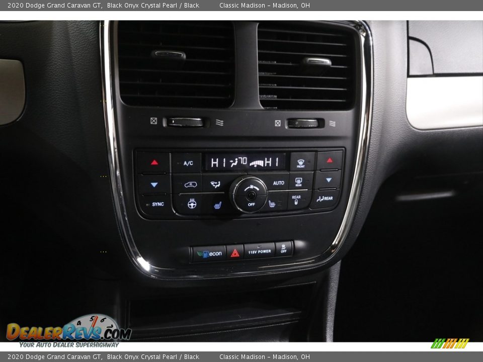 2020 Dodge Grand Caravan GT Black Onyx Crystal Pearl / Black Photo #13