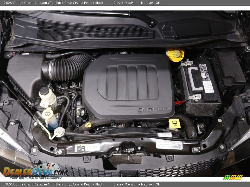 2020 Dodge Grand Caravan GT Black Onyx Crystal Pearl / Black Photo #22