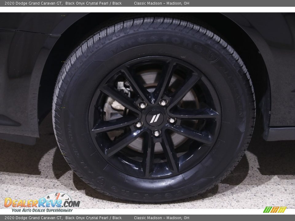 2020 Dodge Grand Caravan GT Black Onyx Crystal Pearl / Black Photo #23