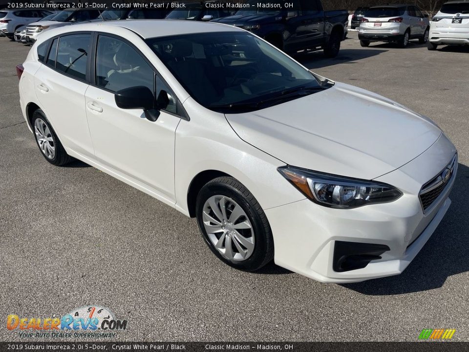 2019 Subaru Impreza 2.0i 5-Door Crystal White Pearl / Black Photo #4
